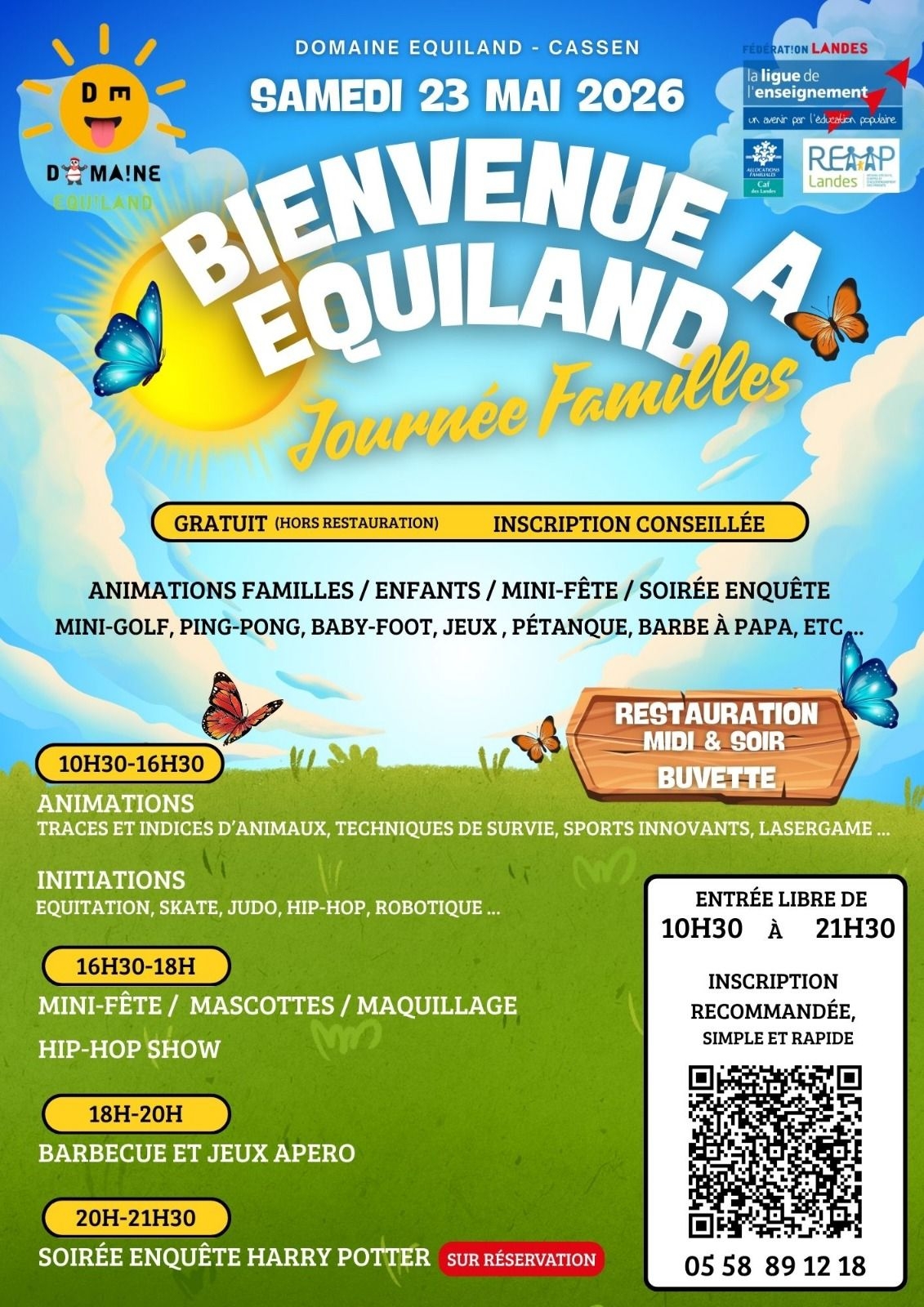 Journée Familles à Equiland - mai 2026